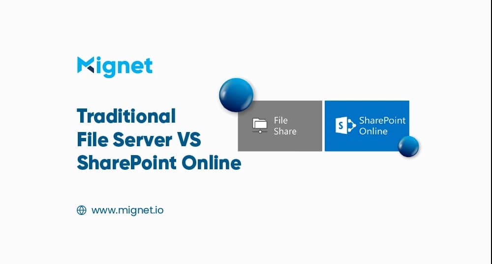 Traditional File Server vs SharePoint Online