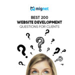 Website development questions for client