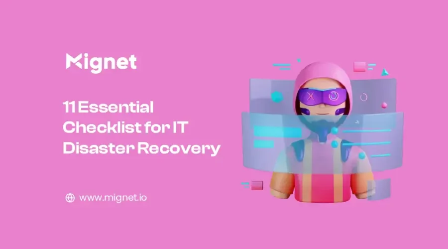 Checklist for IT Disaster Recovery