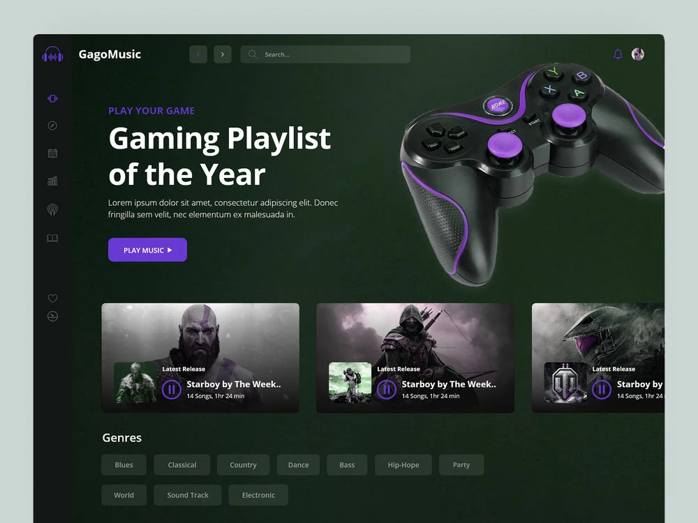 Entertainment-Website